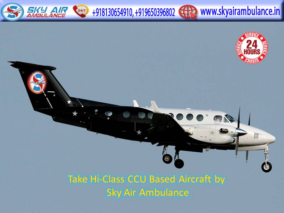 Sky Air Ambulance in Bangalore